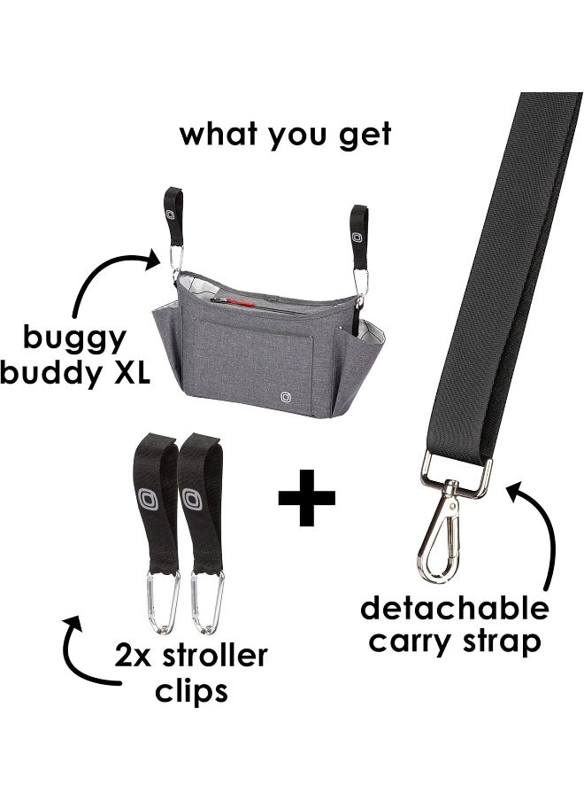 DIONO Stroller Organizer Buggy Buddy XL 8 in 1