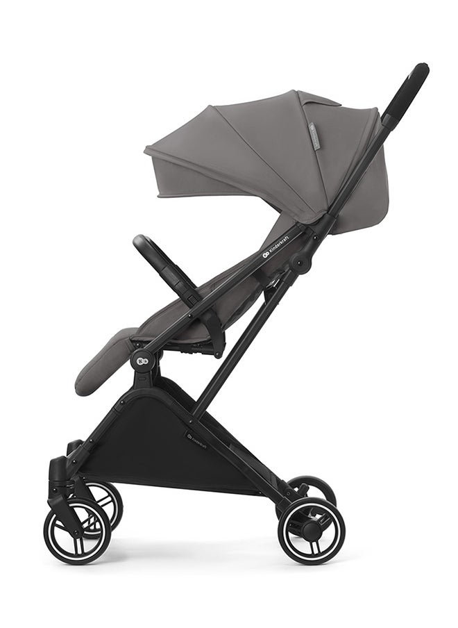 2 in1 Indy2 Lightweight Stroller With Mink Car Seat - Cozy Grey