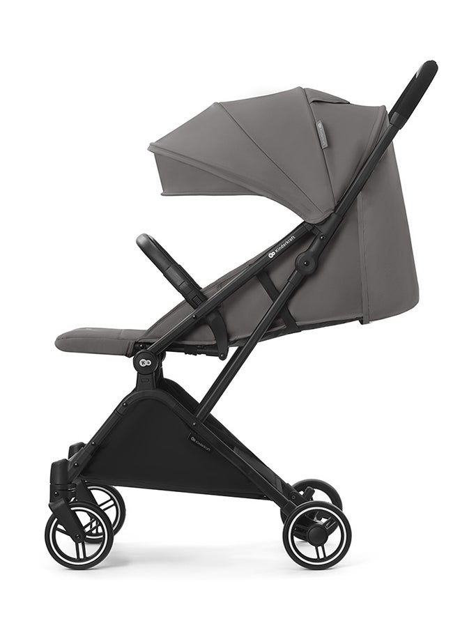 2 in1 Indy2 Lightweight Stroller With Mink Car Seat - Cozy Grey