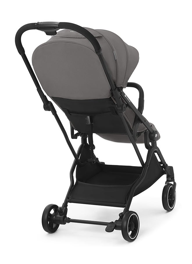 2 in1 Indy2 Lightweight Stroller With Mink Car Seat - Cozy Grey