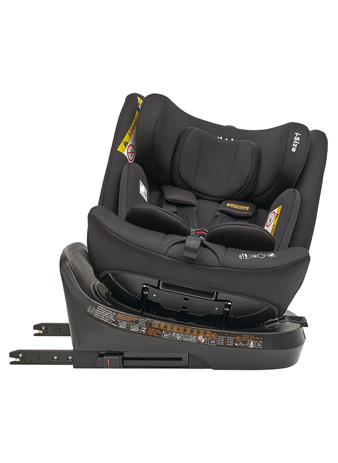 Rotating Ranger TT ISOFIX Car Seat 360° For Baby, 40 - 150 CM, 0- 12  Years, ECE R129/E4 I-size, Fixations ISOFIX, Top Tether - Black