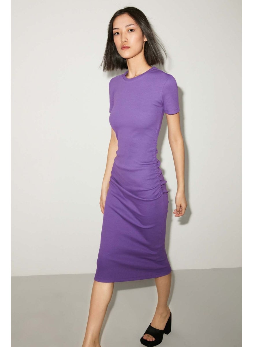 Lillian Slim Slim Purple Dress