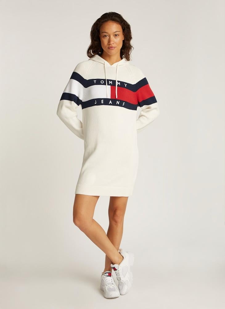 Hooded Knit Dress
