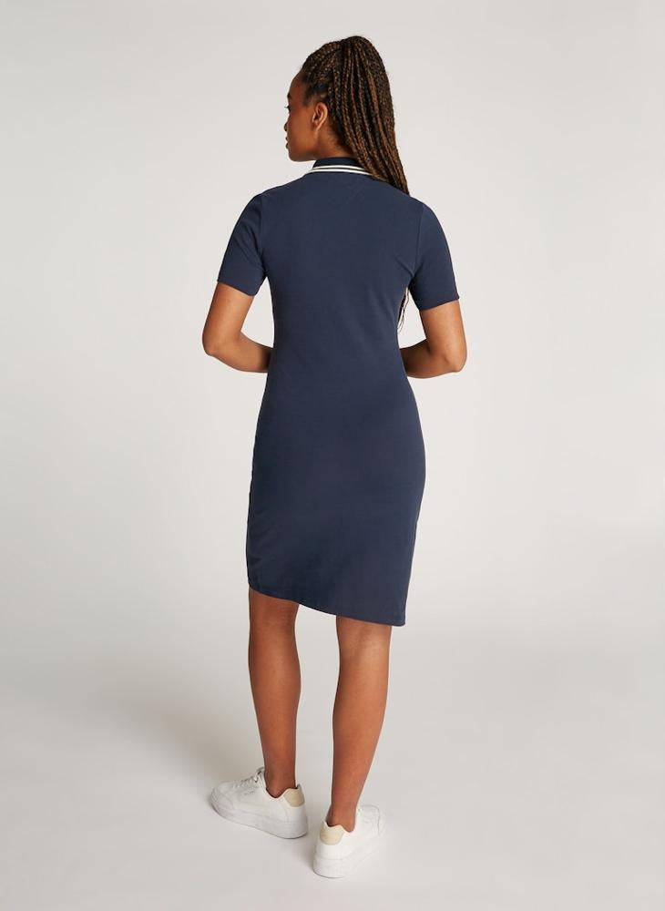 Navy Polo Dress