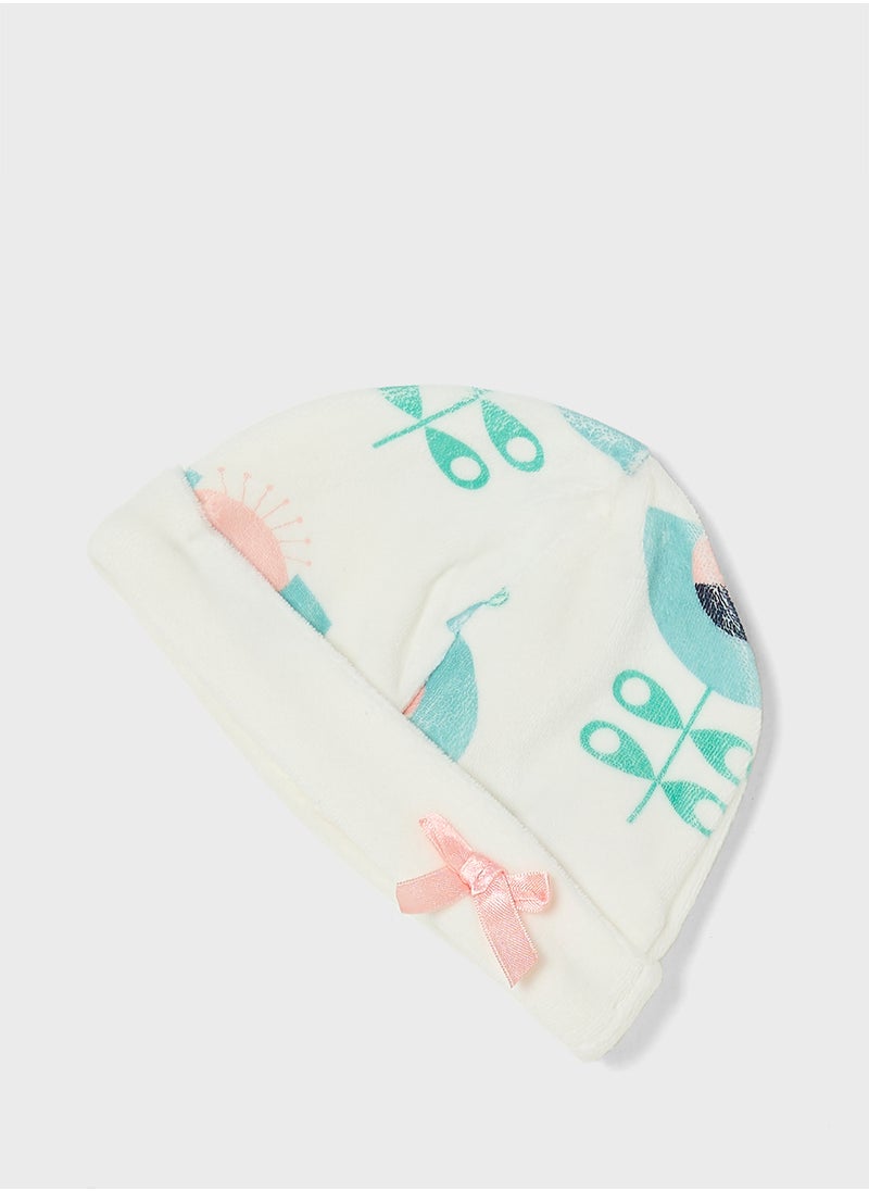 Infant 2 Pack Romper+Hat&Socks