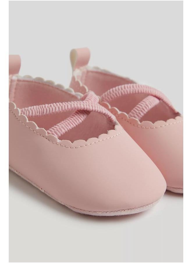 Pink Ballerina Baby Shoes