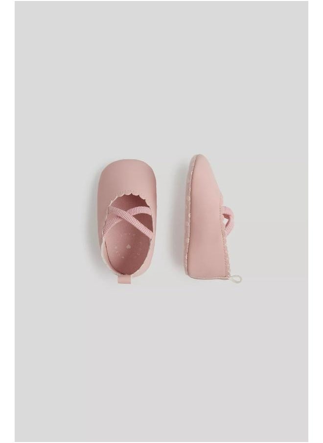 Pink Ballerina Baby Shoes