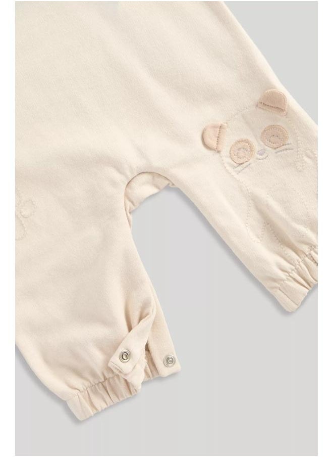 My First Bear Dungarees and Bodysuit Set