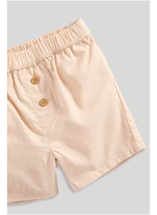 Grandad Shirt and Shorts Set