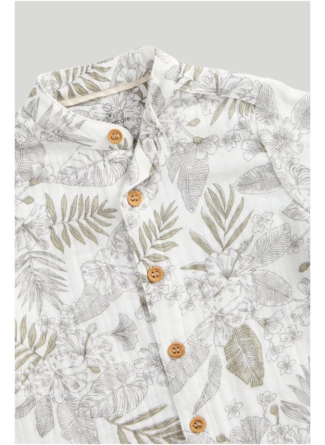 Grandad Shirt and Shorts Set