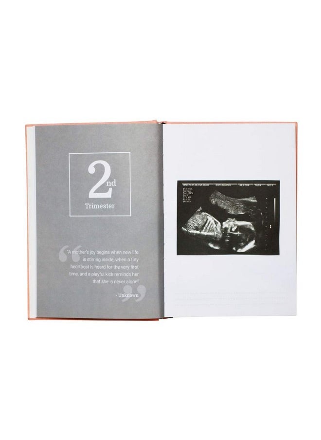 LovelySprouts Letters To My Child - A Childhood History Keepsake of Personalized Letters: From Pregnancy to Baby’s 1st Birthday (Blush Pink) | Baby Book and Pregnancy Journal | Baby Memory Book
