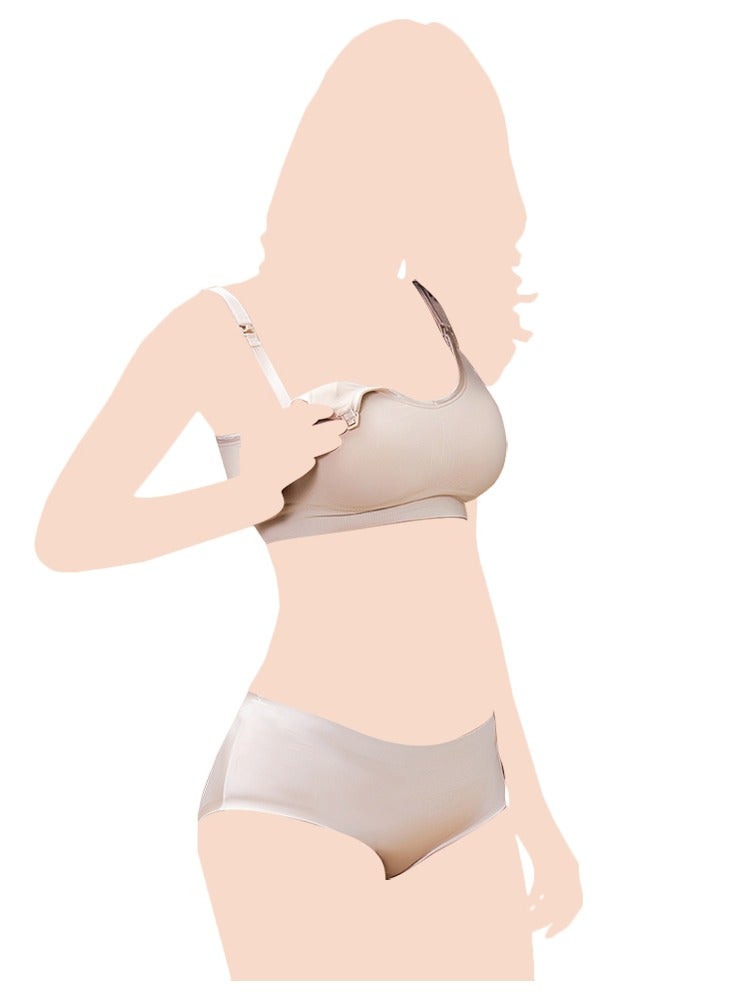 Breastfeeding Nursing Bra - Skin 75B