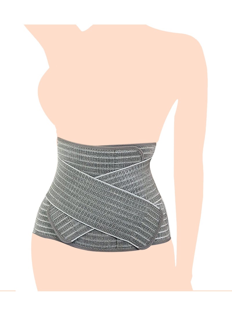 Postpartum Abdominal  Maternity Belt - Grey, L/XL