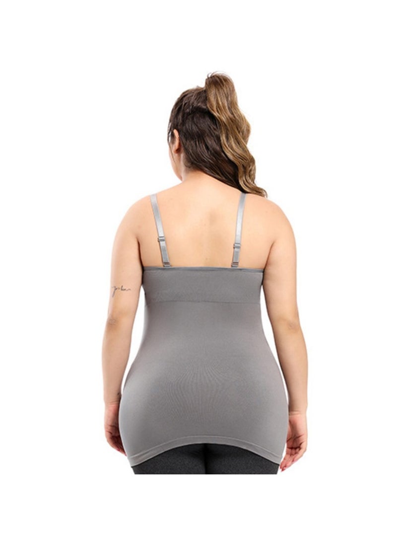 Maternity Nursing Tank Top - Grey L