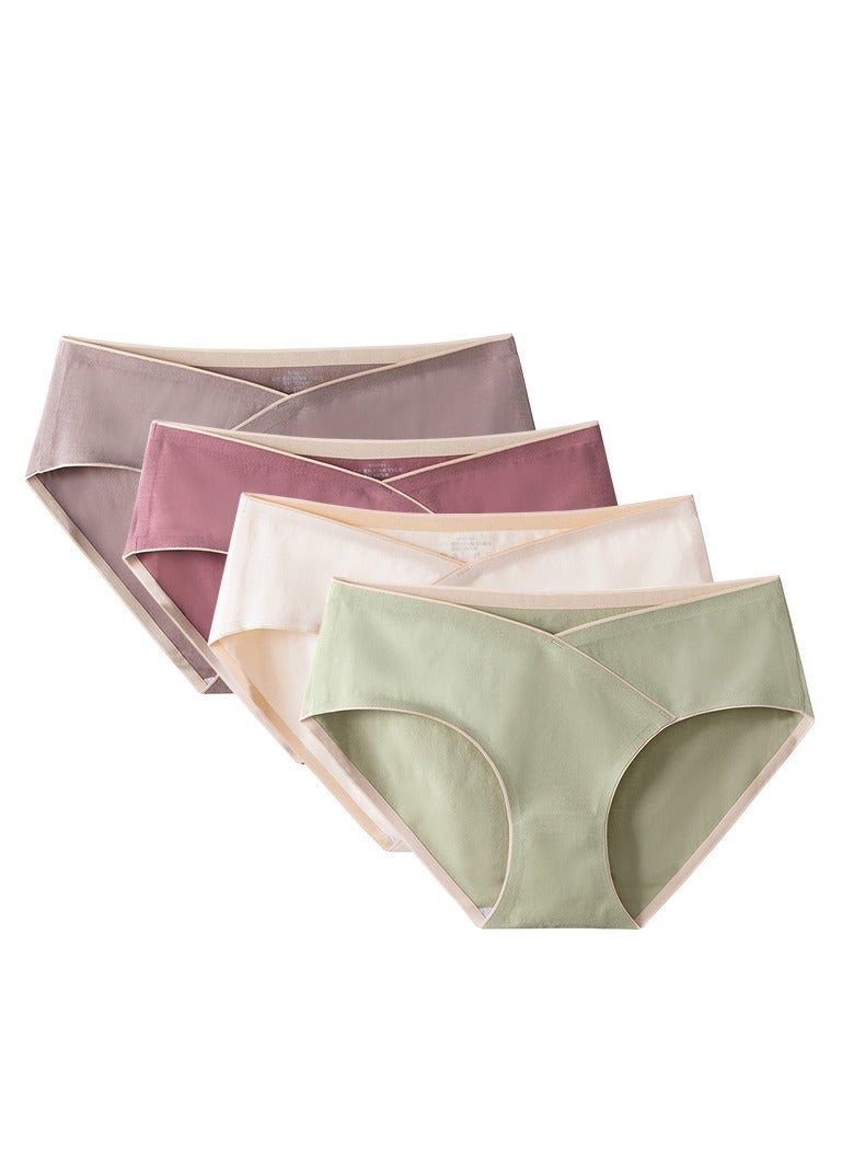 Maternity Seamless Low Waist Briefs - Set of 4 - M