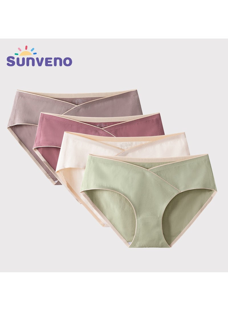 Maternity Seamless Low Waist Briefs - Set of 4 - M