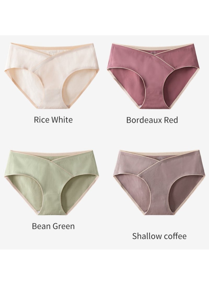 Maternity Seamless Low Waist Briefs - Set of 4 - M