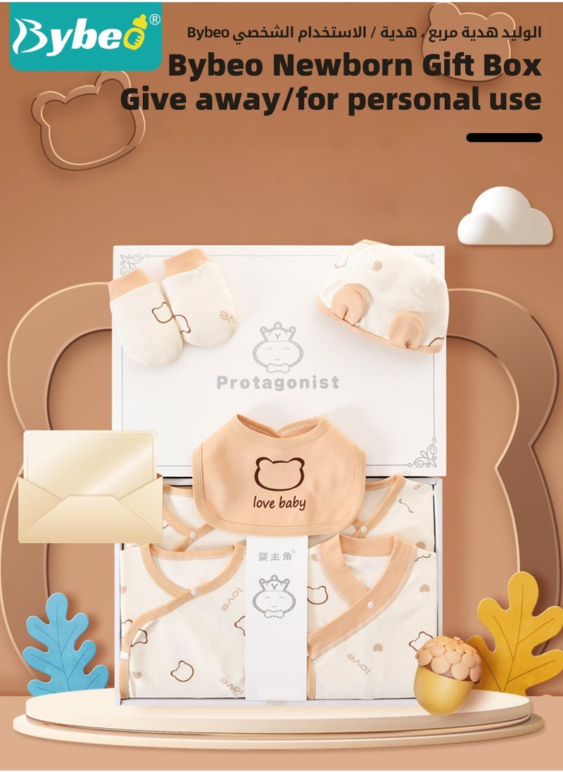 30PCS Newborn Baby Gift Set, Newborn Layette Gift Set for Boys and Girls, Babies Essential Clothes Accessories with Baby Blanket, 100% Premium Cotton, for Spring Summer Autumn Winter