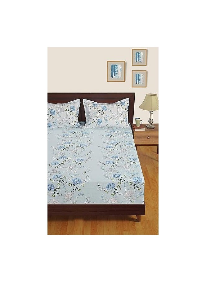 Swayam Caramel Collection Double Bib Duvet Set, Multi-Colour, 250 X 220 cm