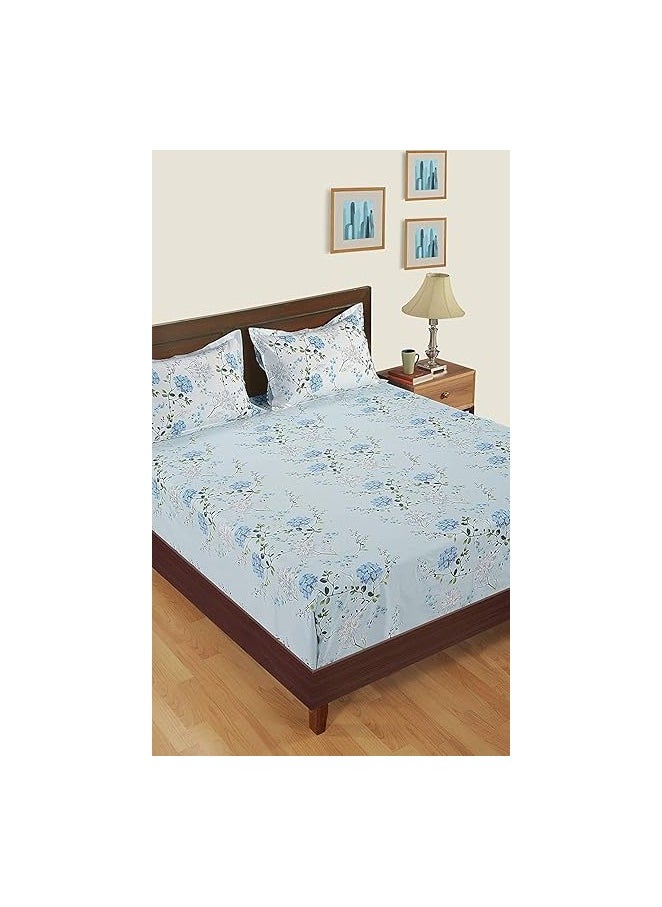 Swayam Caramel Collection Double Bib Duvet Set, Multi-Colour, 250 X 220 cm