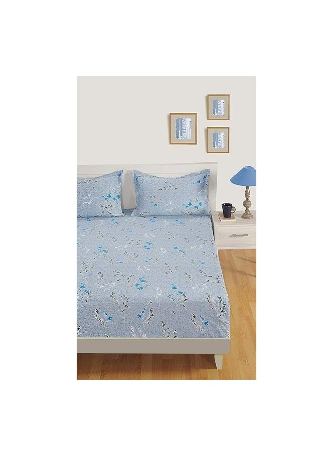 Swayam Caramel Double Bib Duvet Set,Multi-Colour, 250 x 220 cm