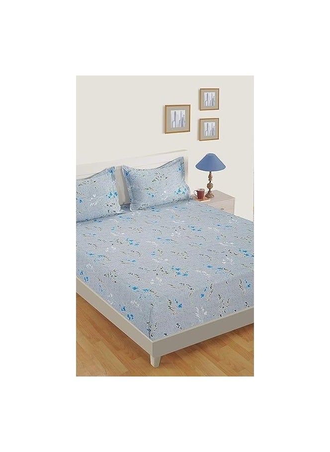 Swayam Caramel Double Bib Duvet Set,Multi-Colour, 250 x 220 cm