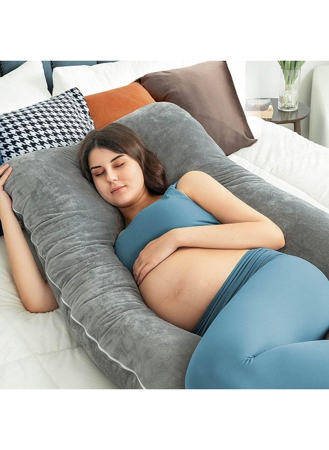 SUPAAR Pregnancy Pillow U-Shape Full Body Maternity Pillow