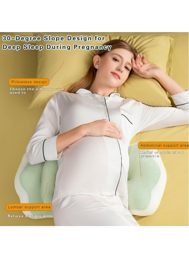 Pregnancy Pillow, Comfortable Pillows U Shape Pregnancy Maternity Waist Side Sleepers Cushion for Body, Belly, and Back Support,  Maternity Pillow with Detachable and Adjustable Pillow Cover