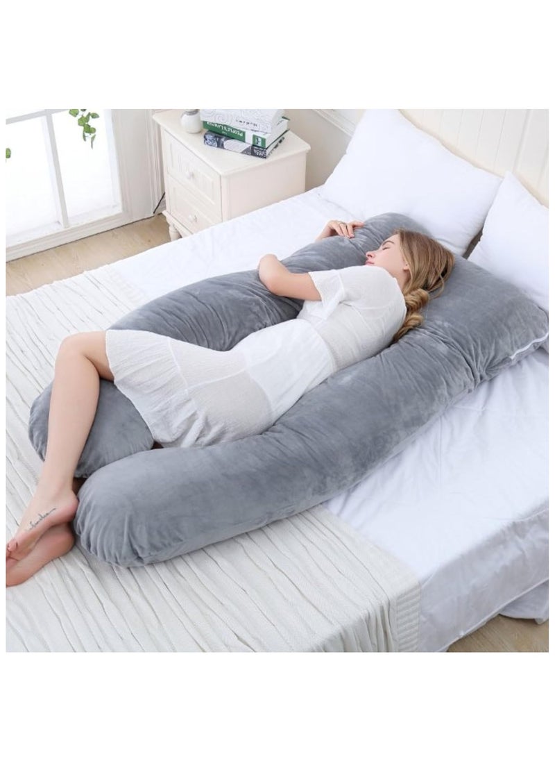 U Shaped Maternity Pillow - Side Sleeper Pillow - Body Pillow,Support Body Pillow For Back Pain Sleepers