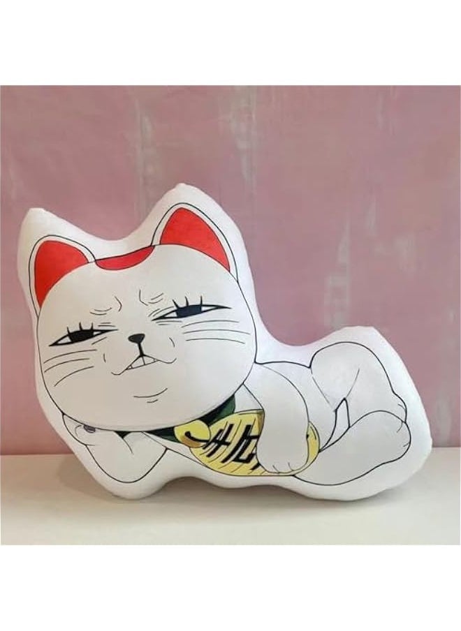 Turbo Granny Plush Pillow Anime Soft Figure Turbo Granny Stuffed Throw Pillow Animal Cat Cartoon Cushion Home Sofa Decoration Collectible Gifts, 40cm