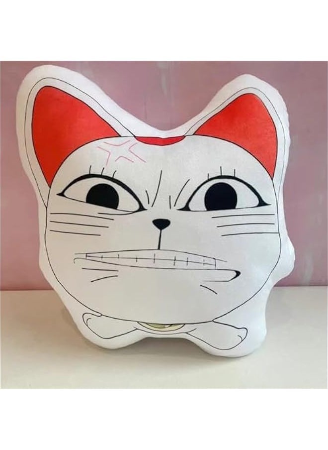 Turbo Granny Plush Pillow Anime Soft Figure Turbo Granny Stuffed Throw Pillow Animal Cat Cartoon Cushion Home Sofa Decoration Collectible Gifts, 40cm