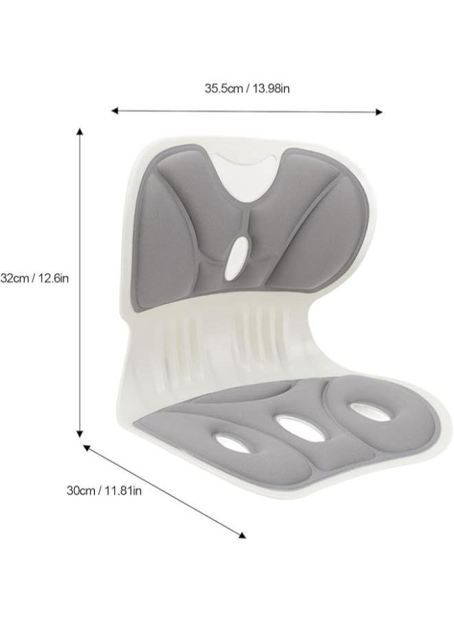 Ergonomic Back Support Chair, Comfortable Lumbar Improve Posture Correcting Chair Cushion for Men Women