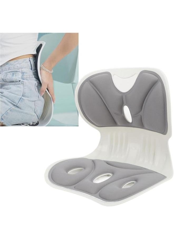 Ergonomic Back Support Chair, Comfortable Lumbar Improve Posture Correcting Chair Cushion for Men Women