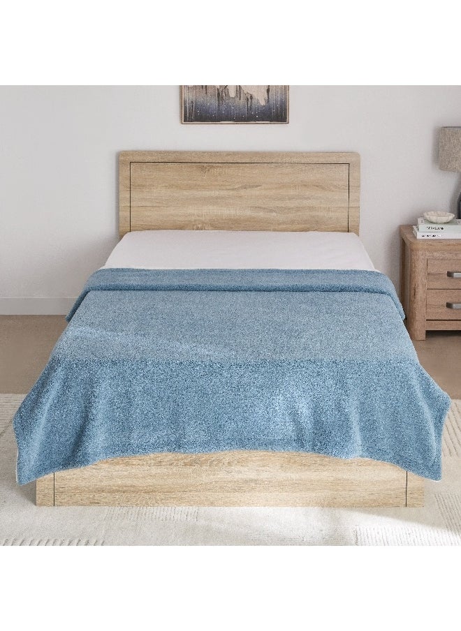 Logan Teddy Double Layer Twin Blanket 150 x 200 cm