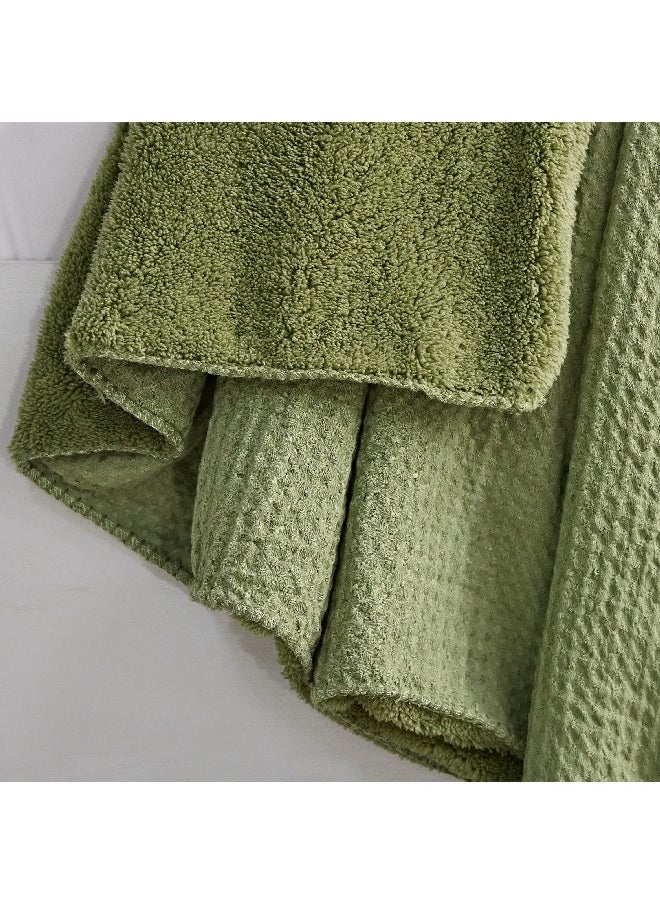Serene Waffle Double Layer Queen Blanket 200 x 220 cm