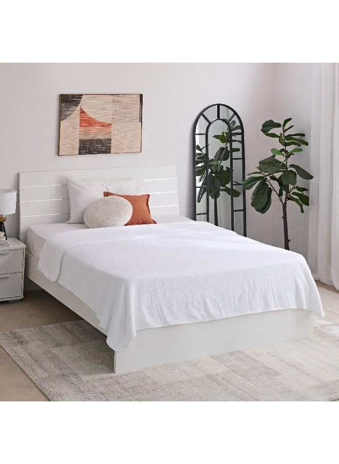 Serene Waffle Double Layer Queen Blanket 200 x 220 cm