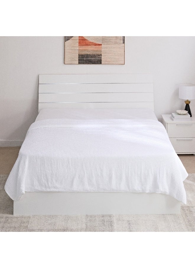 Serene Waffle Double Layer Queen Blanket 200 x 220 cm