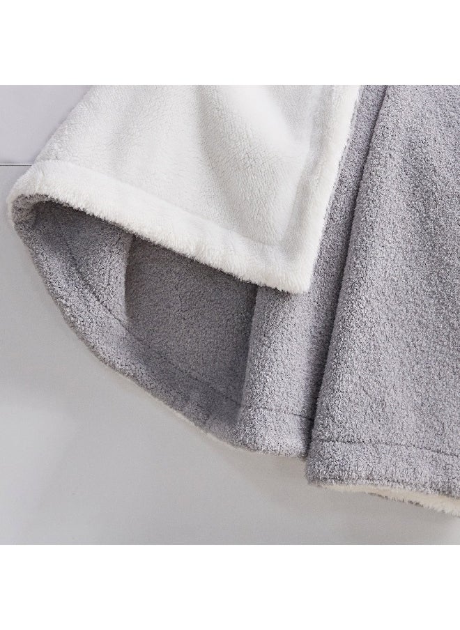 Logan Teddy Double Layer Queen Blanket 200 x 220 cm