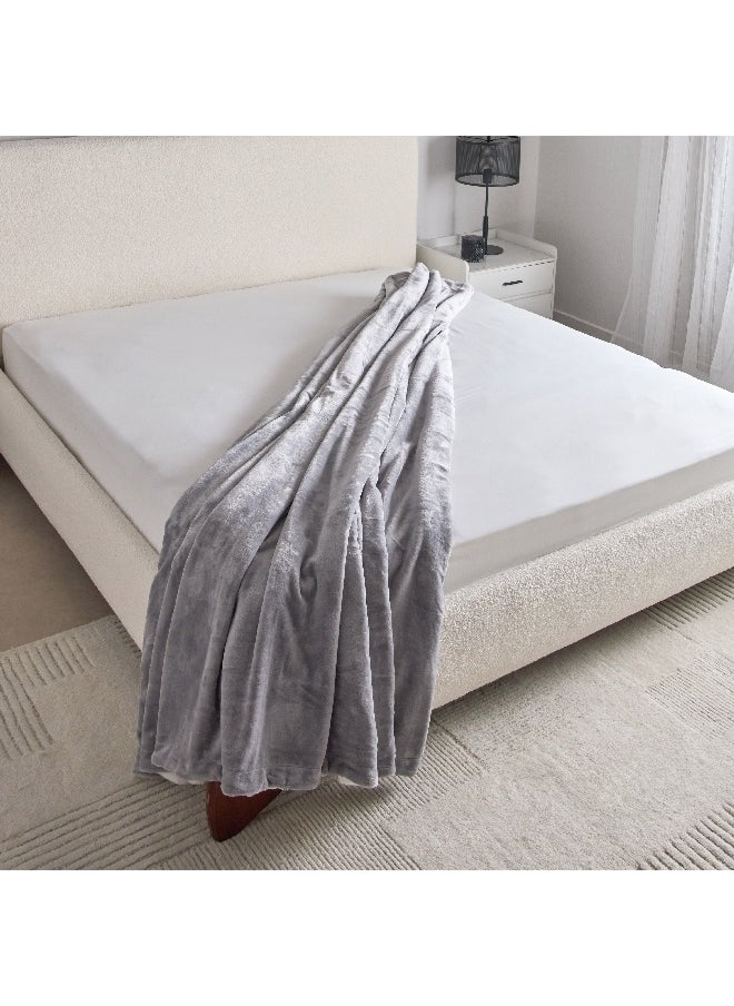 Snugsoft Flannel Double Layer Twin Blanket 150 x 200 cm