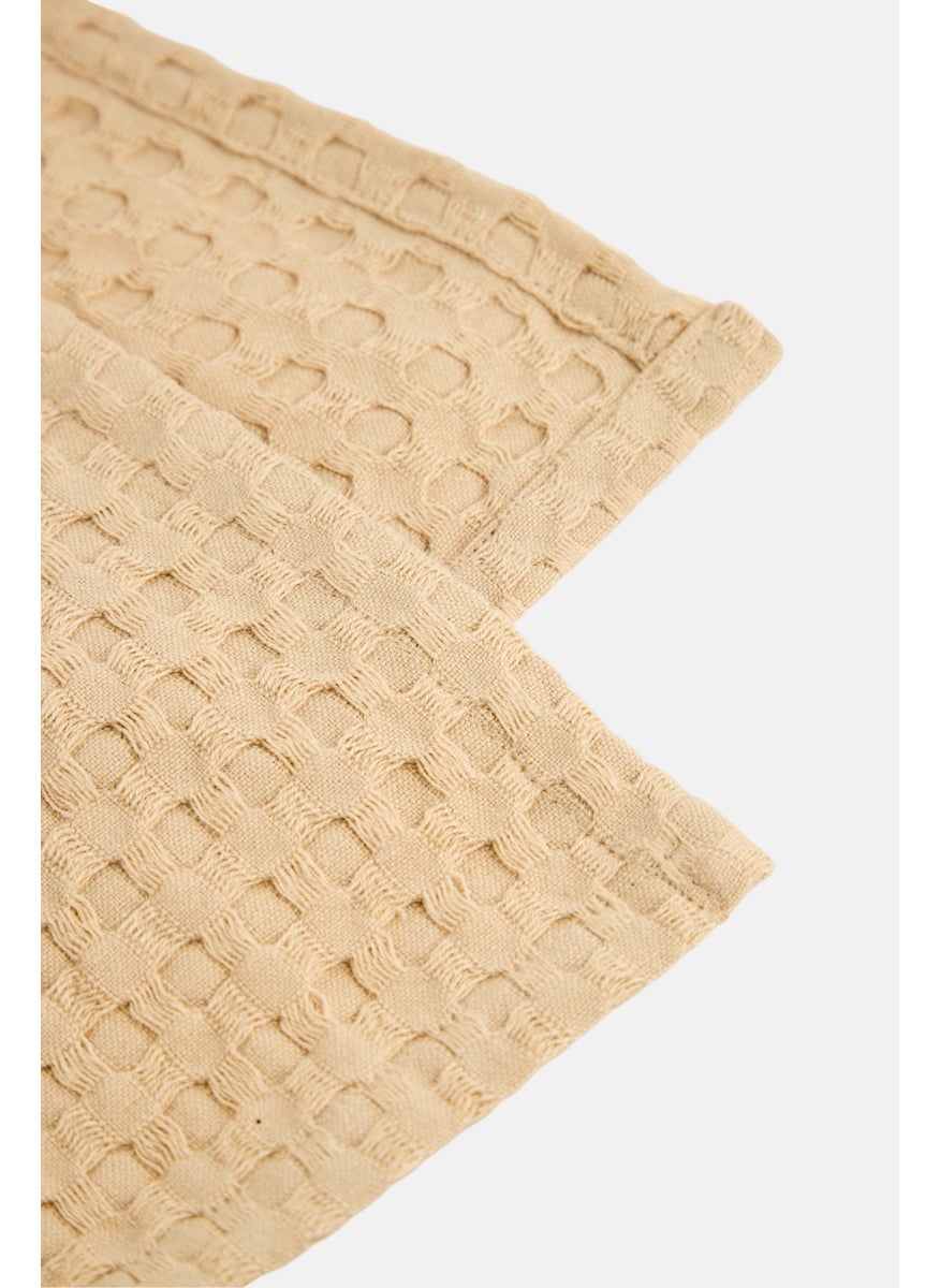 Extra Soft Cotton Blanket 180 x 240 cm, Tan