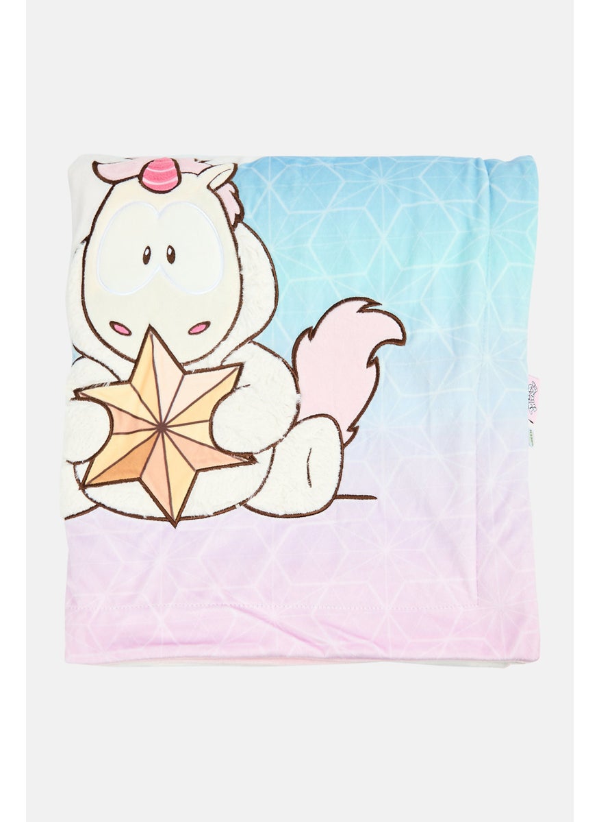 Plush Blanket Unicorn Theodor 140 x 175 cm, Pink