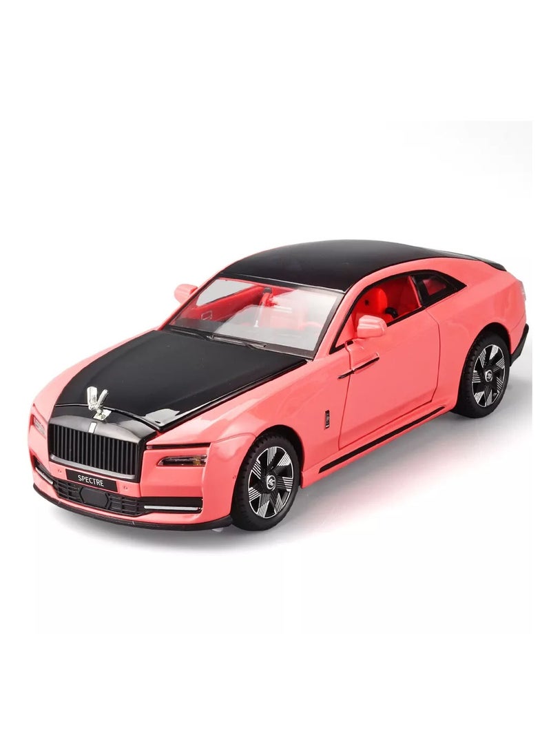 1:24 Scale Rolls Royce Alloy Diecast Car Model Metal Collectible with Sound & Light Features Ideal Gift for Car Lovers & Kids