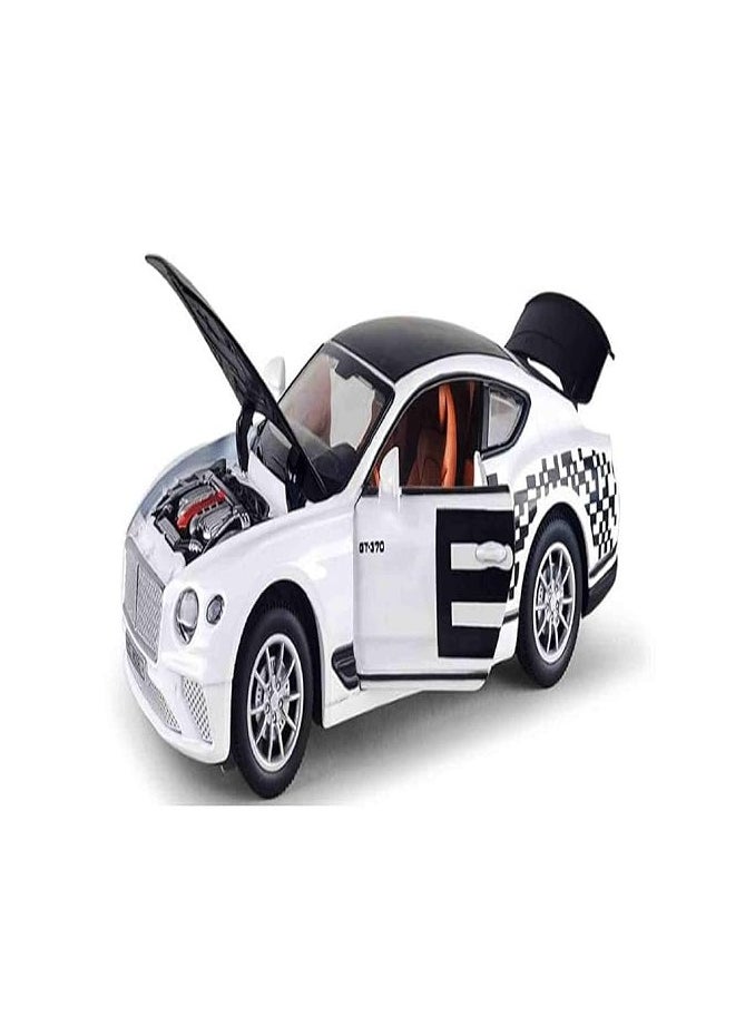 Exclusive Unbreakable Diecast Alloy Metal Pull Back Die-cast Car 1:32 New Diecast Metal Pullback Toy car with Openable Doors & Light Music for Kids