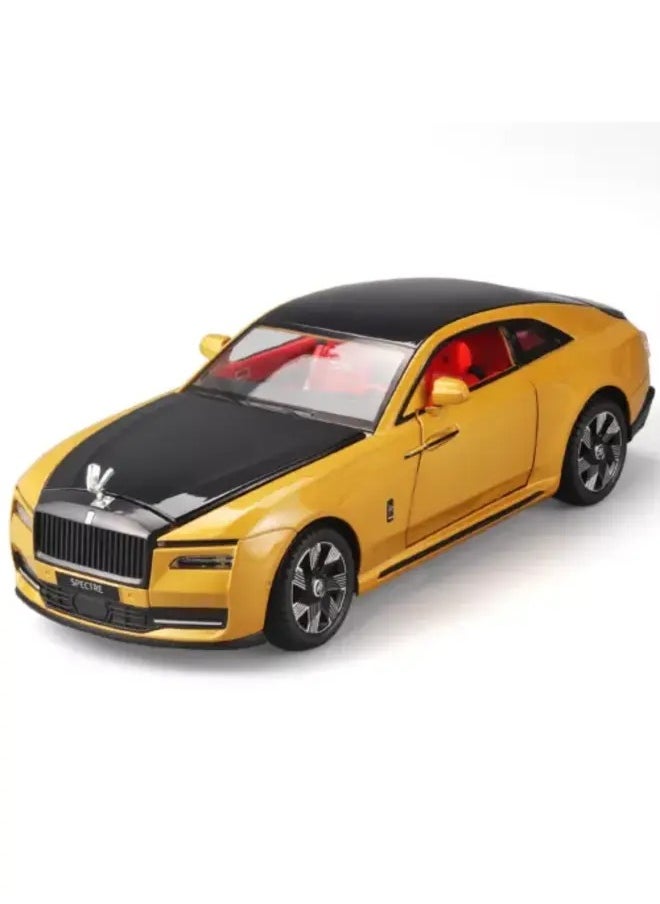 1:24 Alloy Model Car Toy Metal Casting Pull-Back Vehicle with Sound & Light for Kid