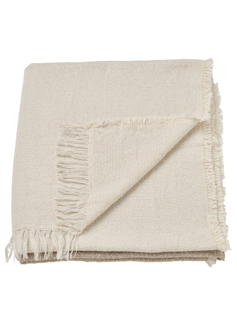 Throw Off-White/Grey-Beige 130X170 Cm/20 Pack