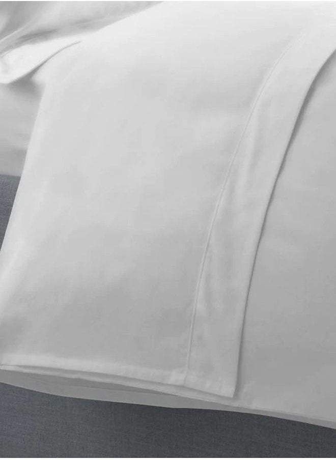 Luxury White Flat Sheet