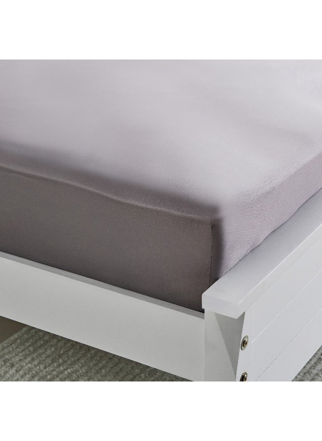 Opulent Luxe Solid Cotton Olympic Queen Fitted Sheet - 160x200+40 cm