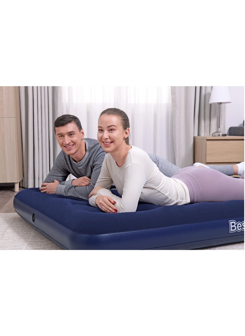 Bestway® Air Mattress Full with Handheld Electric Pump 1.91 m x 1.37 m x 22 cm