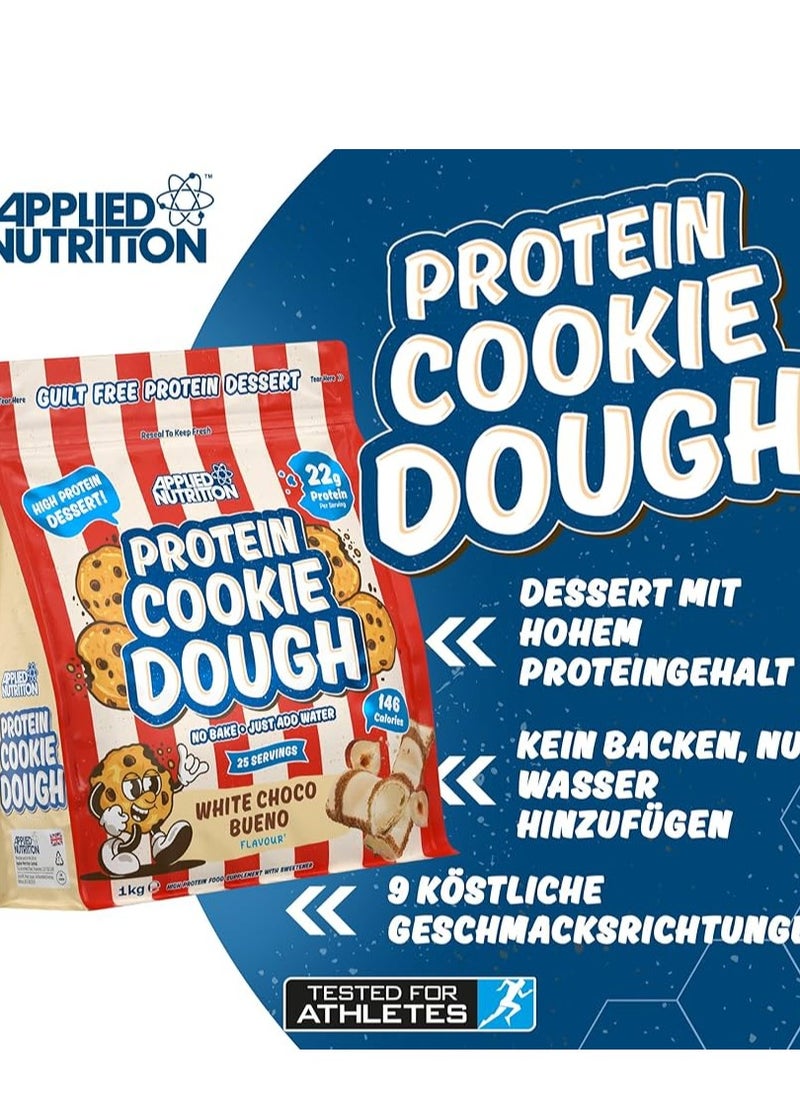 APPLIED NUTRITION PROTEIN COOKIE DOUGH VANILLA ICE CREAM 25 SERVINGS 1KG