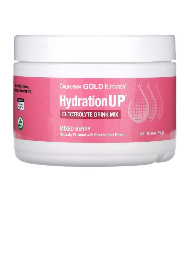 HydrationUP - Electrolytes Mixed Berry, 8 oz (227 g)